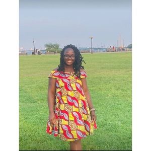 Colorful African Dress